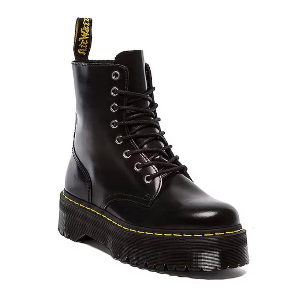 Dr. Martens Jadon Platform Boot in Black Unisex